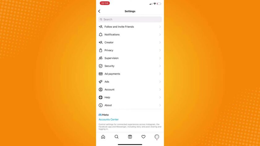 Process of unmute stories on instagram